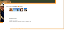 Desktop Screenshot of novareisen.ch