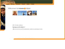 Tablet Screenshot of novareisen.ch